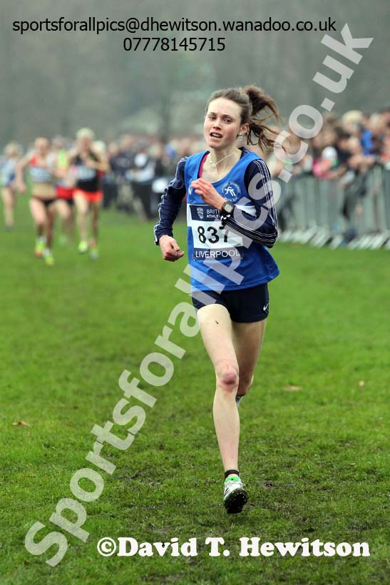 Senior women's European Cross Country Trials, Sefton Park, Liverpool. Photo: David T. Hewitson/Sports for All Pics